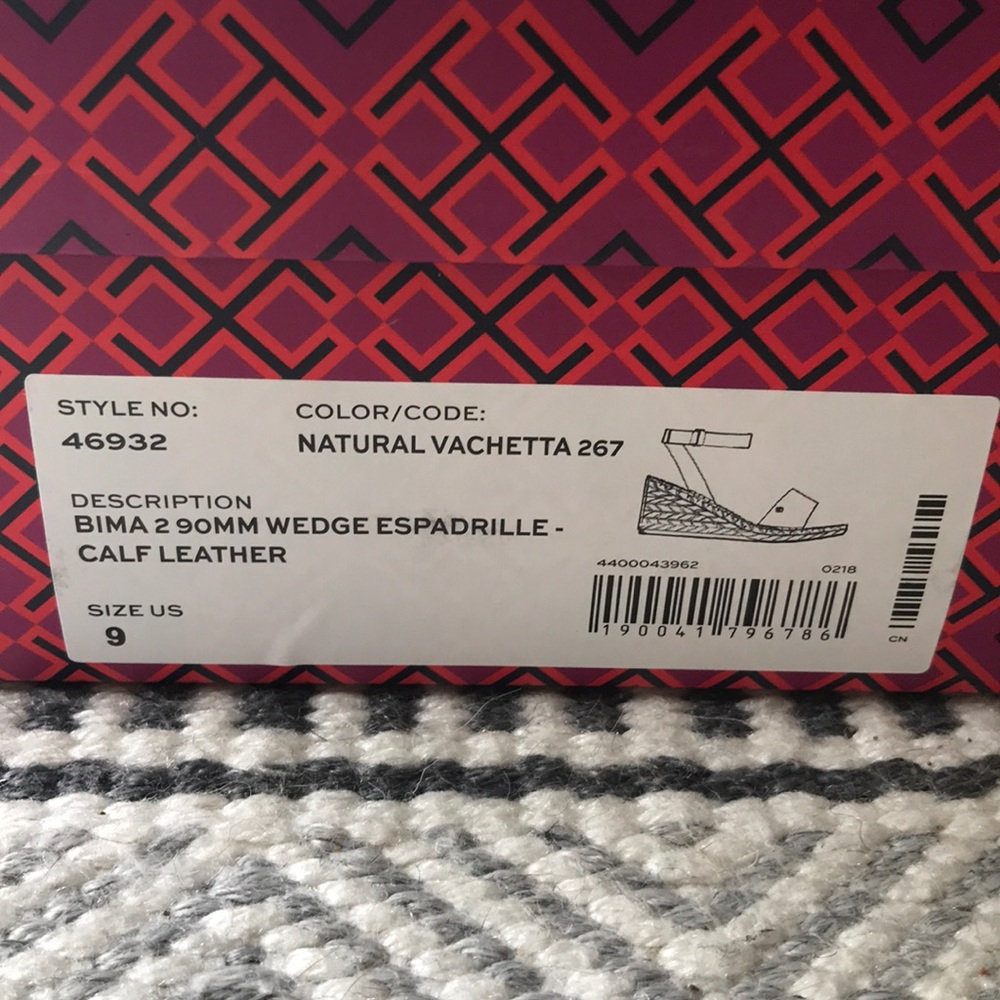 🎉 HP 5/5 🎉Tory Burch Bima 2 Espadrille Sandals - Picture 8 of 8